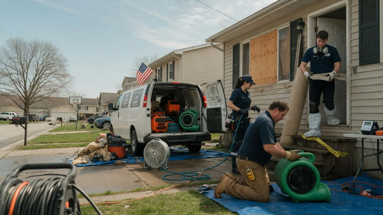 Water Damage Restoration in Robertsville, OH near me